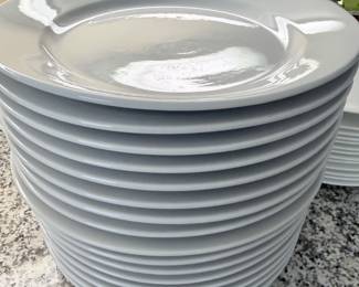 Number of White Dinner Ware Plates / Some are Crate & Barrel