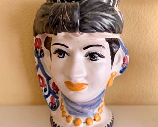 Pottery Head Planter