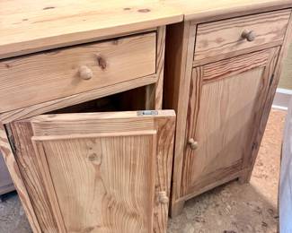 Welsh Pine /Matching Nightstands