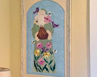 #2 Santa Needlework Lg