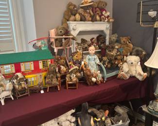 Antique Toy and Boyd's Bear Collection