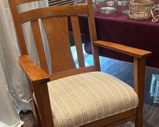 Mission Style Oak Rocker