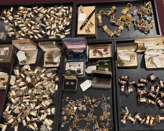 Vintage Cufflinks, Tie Tacks, Sets