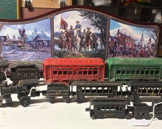 Vintage Cast Iron Trains