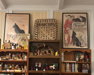 Shelving in Dining Area