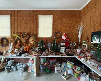 Lots of fall and some Easter decor.