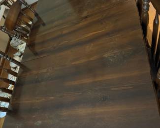 Nice heavy table but will need some TLC