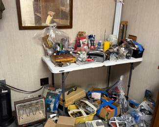 Plethora of shed clean out items.  