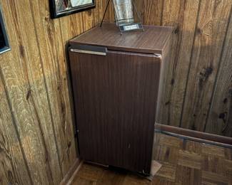Bar refrigerator.  Old but works good.