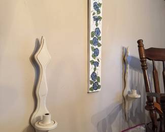 Hand crafted items.