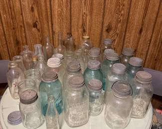Many quality jars with lids.  