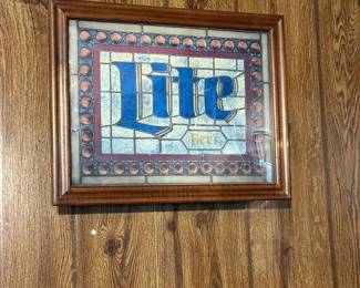Lighted Lite Beer Wall Decor