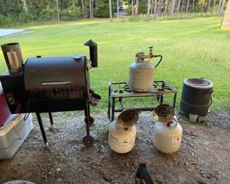 Grills, heaters, oil less fryer, fish cooker.