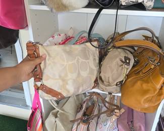 Signature coach logo bag 