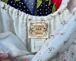 Gunne sax dress