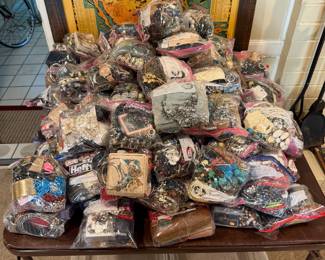 LOTS of GRAB BAGS of JEWLRY 