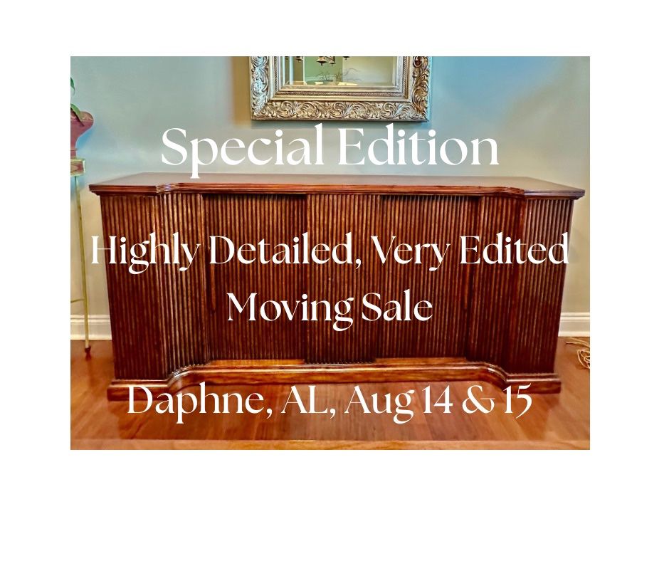A Special Edition Highly Detailed, Very Edited Sale