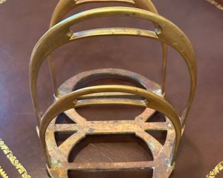 MCM Equestrian Brass Mag Rack