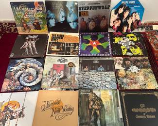 60's and 70's rock collection in excellent condition