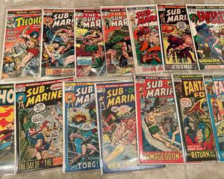 High-grade Marvel superhero comics collection, priced by the book.