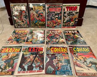 High-grade Marvel superhero comics collection, priced by the book