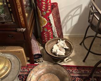 Brass and Copper Eastern wares