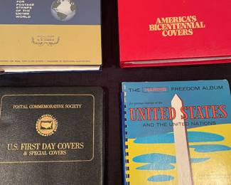 Stamp albums