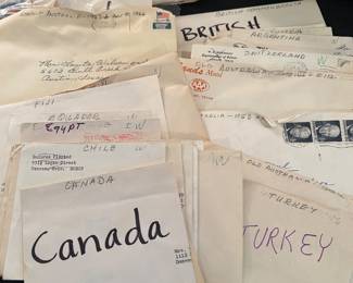 World stamp collection