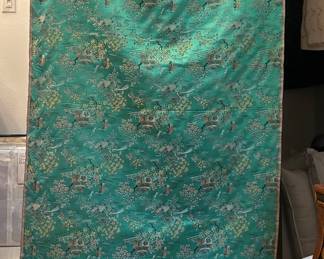 Vintage silk on a roll (two -sided)
