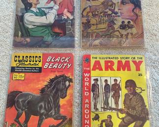 vintage comic books