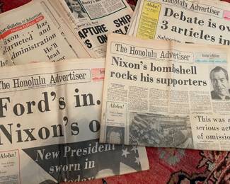Newspapers- Back date periodicals, Hawaiian