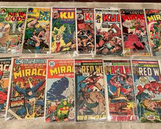High-grade Marvel superhero comics collection, priced by the book
