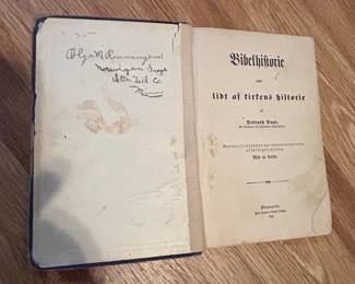 Bibelhistorie med lidt af kirkens historie by Volrath Vogt
