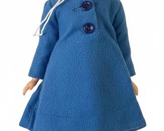 Vintage Horsman Mary Poppins Doll with Blue Coat