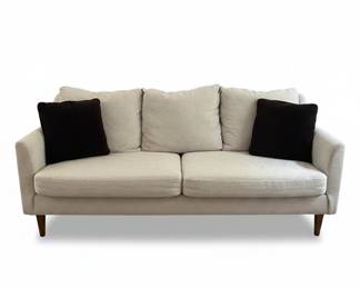 Mid-Century Modern Style Upholstered Sofa