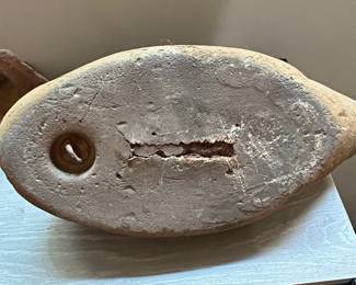 Vintage Hand-Carved Wooden Duck Decoy