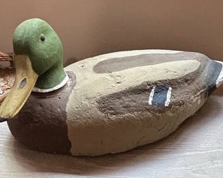 Vintage Mallard Drake Decoy