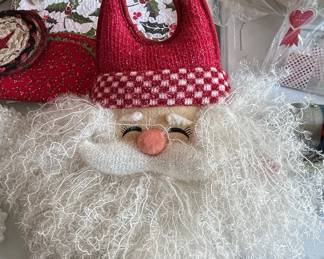 Vintage Santa Claus Wall Hanging Decoration