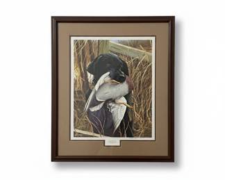 Jim Killen "That's My Dog" Black Labrador Art Print