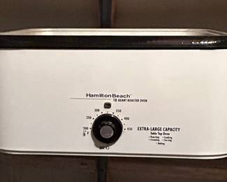 Hamilton Beach 18-Quart Roaster Oven Model 32180