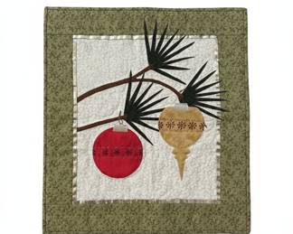 Handmade Christmas Quilted Wall Hanging