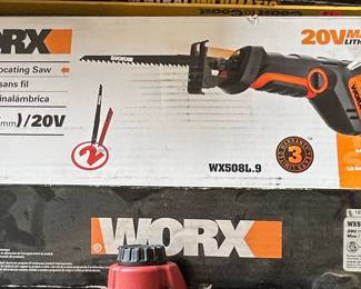 Worx WX508L.9 Cordless Reciprocating Saw