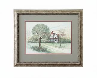 D. Morgan "I Count My Blessings" Signed Print