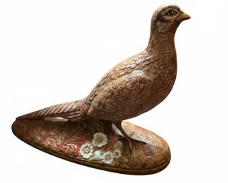 Vintage Holland Mold Ceramic Pheasant Figurine