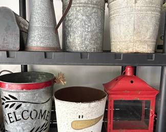 Assorted Farmhouse Metal Decor Collection
