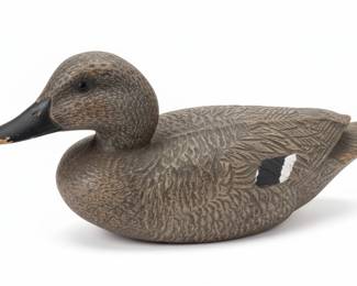 Vintage Sport Plast Carry-Lite Mallard Duck Decoy - Made in Italy