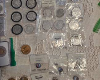 This is a small portion of the Coin collection