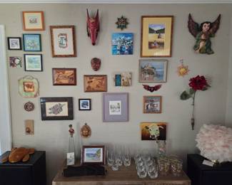 A wall of Art!