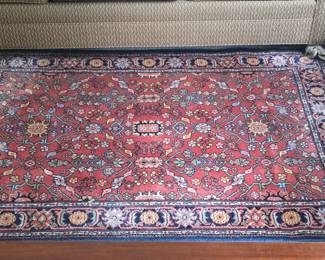One of several fine oriental rugs