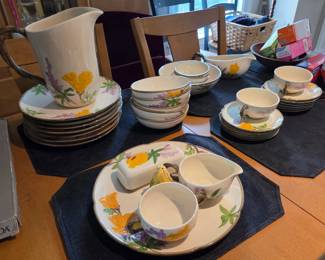 Vintage Franciscan Poppy dishes